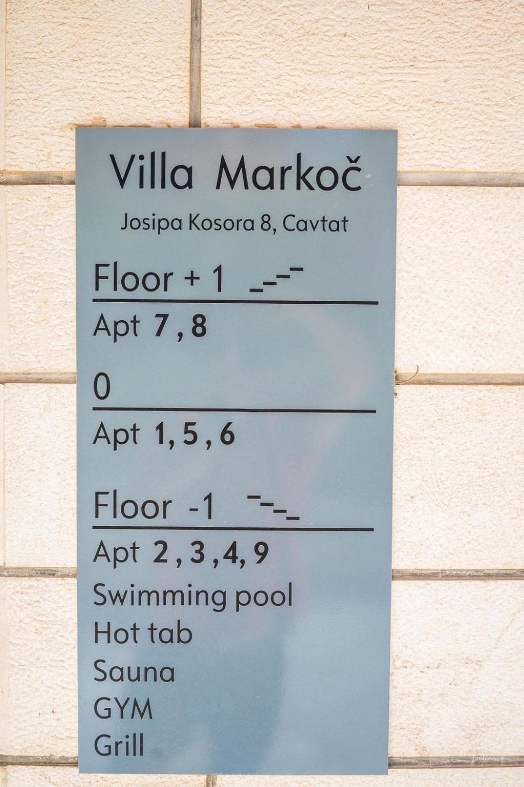 Villa Markoc Cavtat Εξωτερικό φωτογραφία